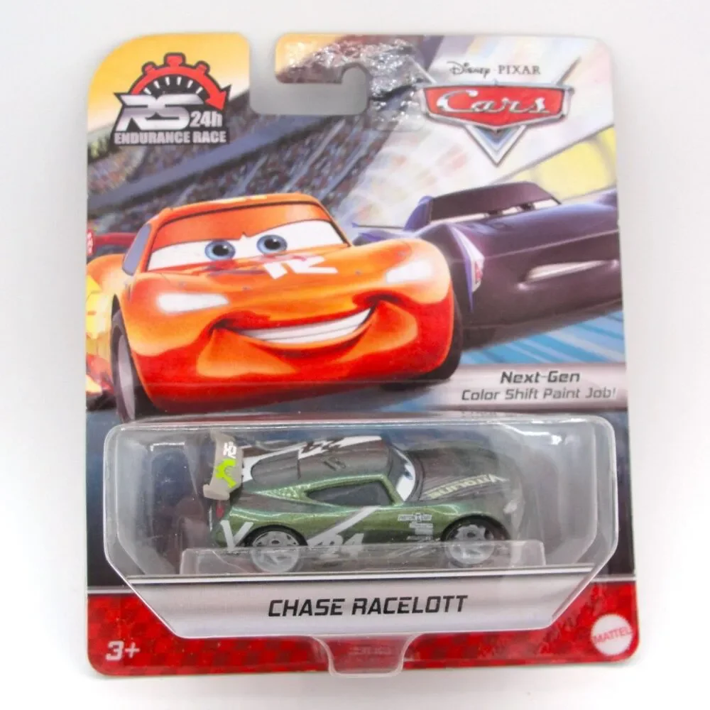 Mattel Disney Pixar Cars Chase Racelott RS 24h Endurance Race Color Shift
